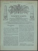 Voorwaarts : maandblad der vereeniging van gepensionneerde en gegageerde militairen van het koninklijk Nederlandsch Indische leger en de troepen in Suriname en Nederlandse Antillen