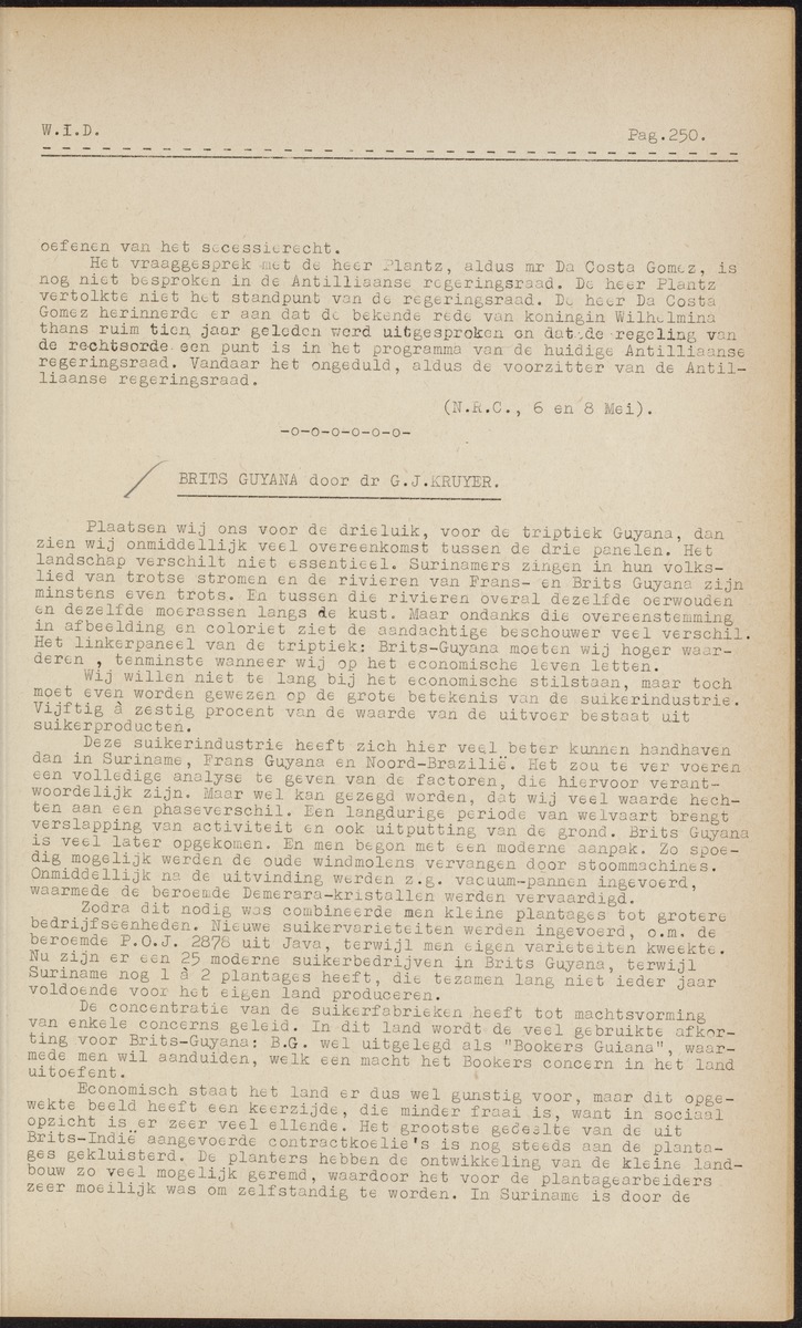 ANP Westindische documentatie dienst - 