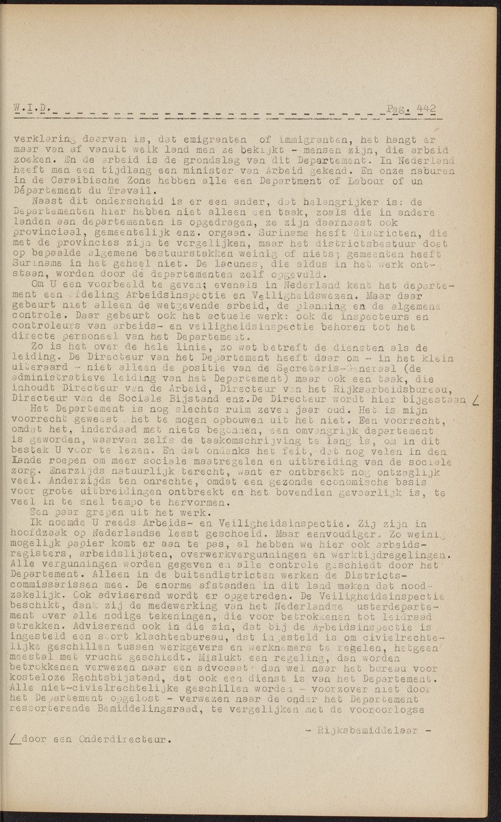ANP Westindische documentatie dienst - 