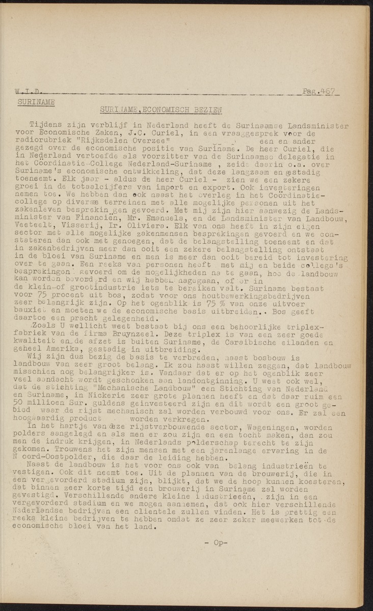 ANP Westindische documentatie dienst - 