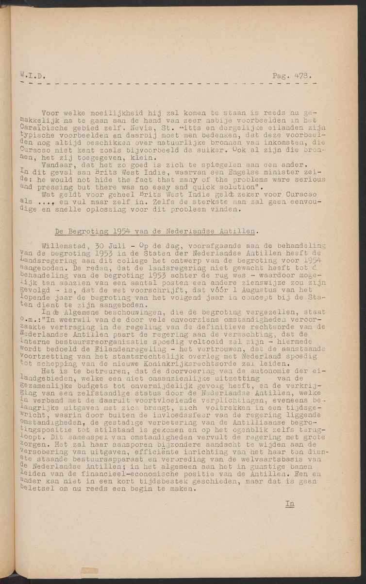 ANP Westindische documentatie dienst - 