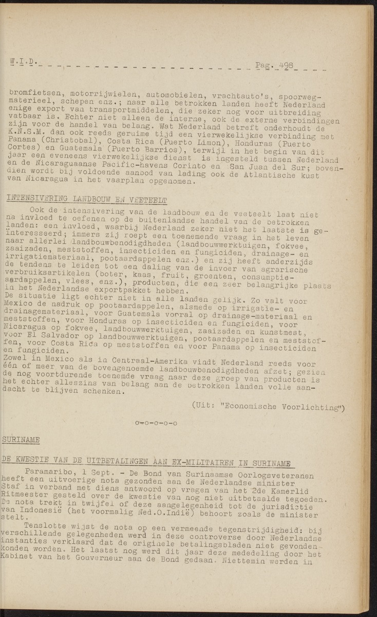 ANP Westindische documentatie dienst - 