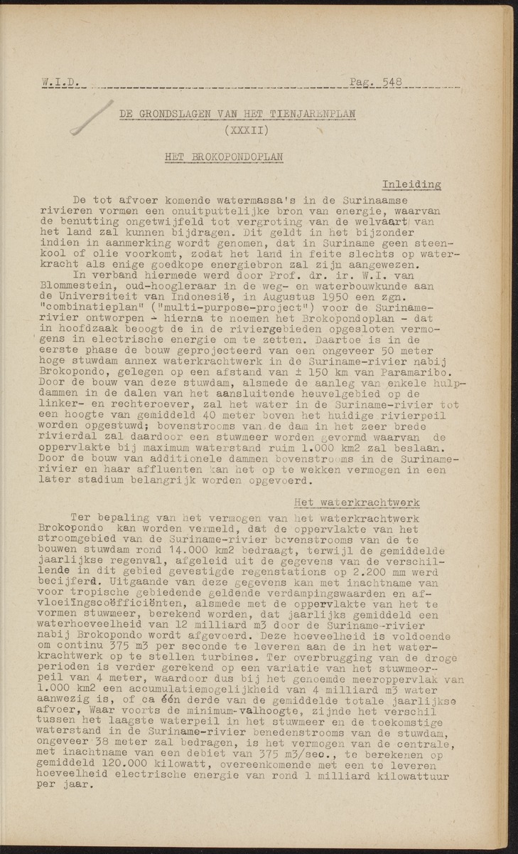 ANP Westindische documentatie dienst - 