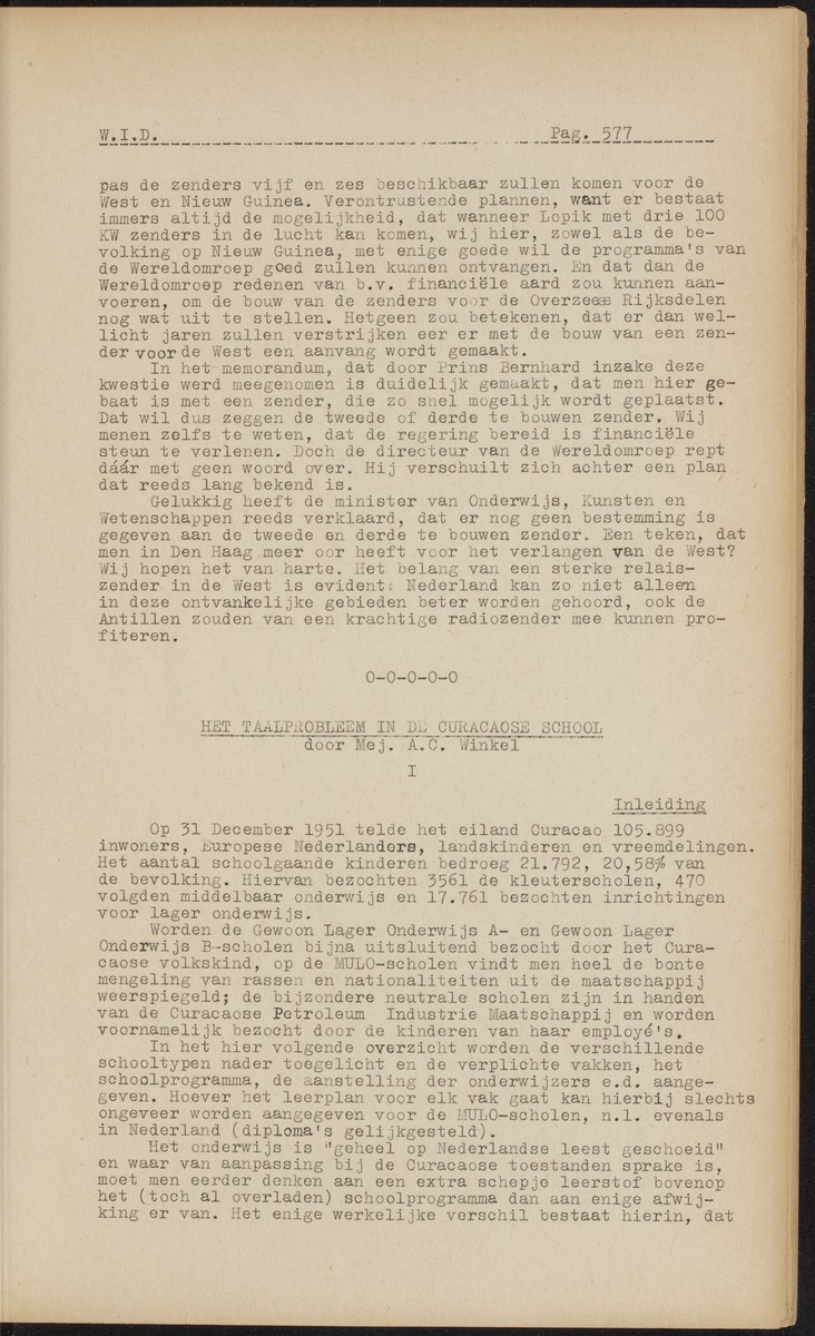ANP Westindische documentatie dienst - 
