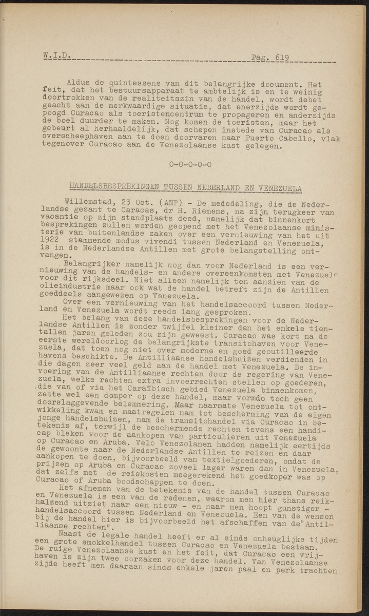 ANP Westindische documentatie dienst - 