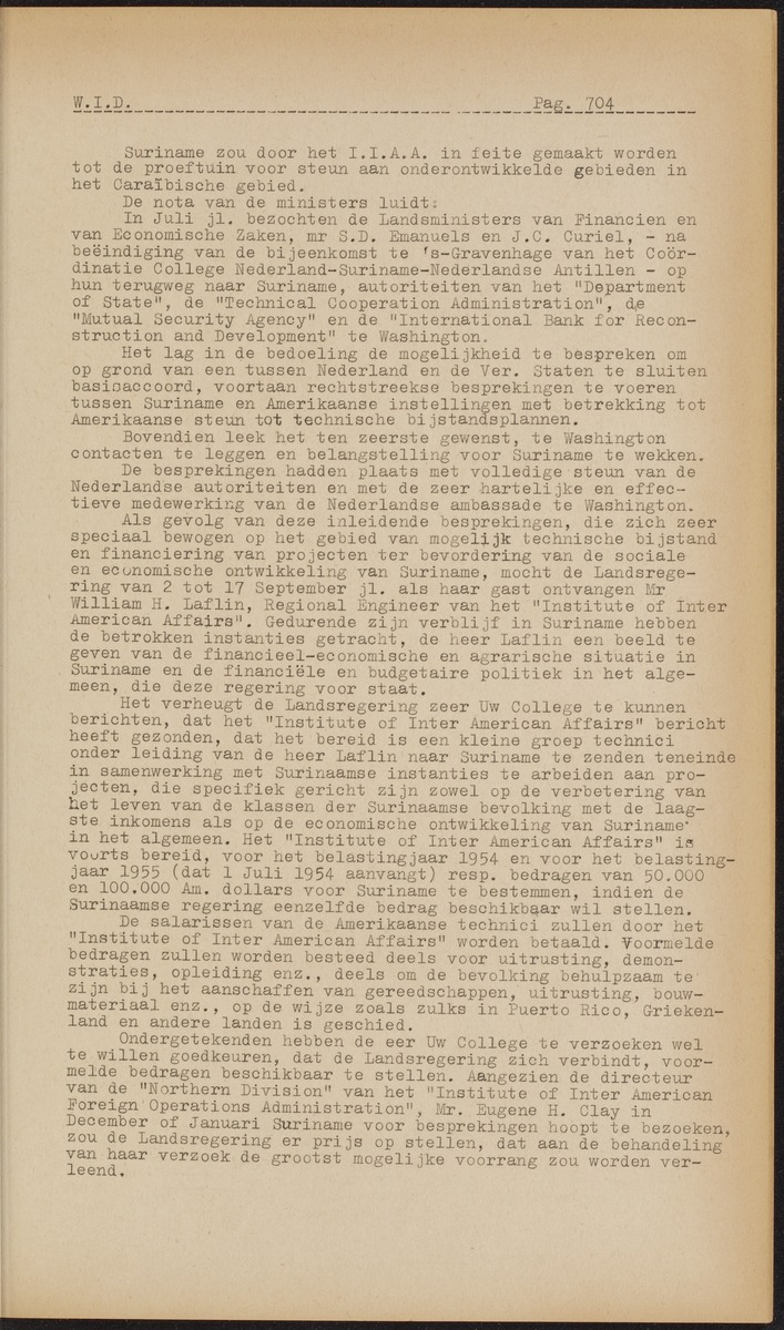 ANP Westindische documentatie dienst - 