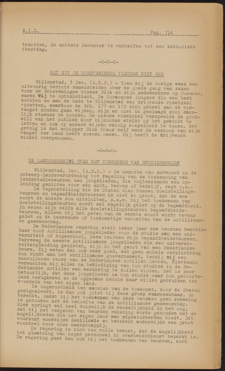 ANP Westindische documentatie dienst - 