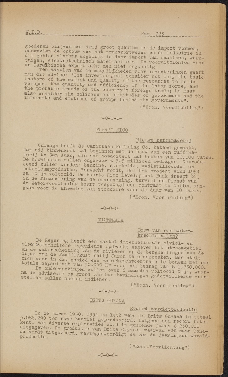 ANP Westindische documentatie dienst - 