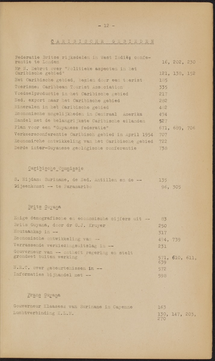 ANP Westindische documentatie dienst - 
