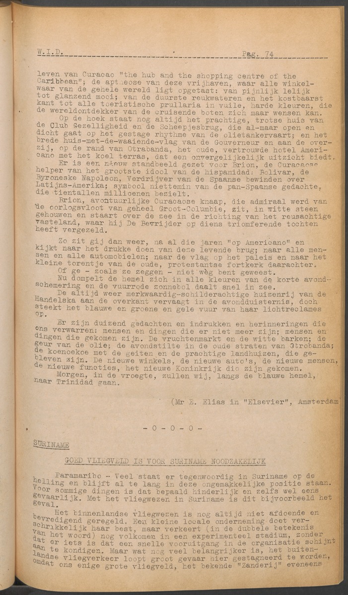 ANP Westindische documentatie dienst - 