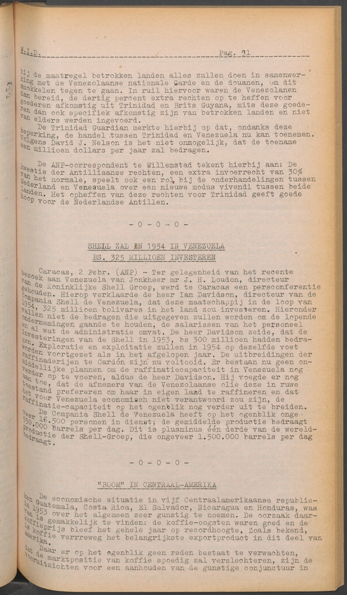 ANP Westindische documentatie dienst - 