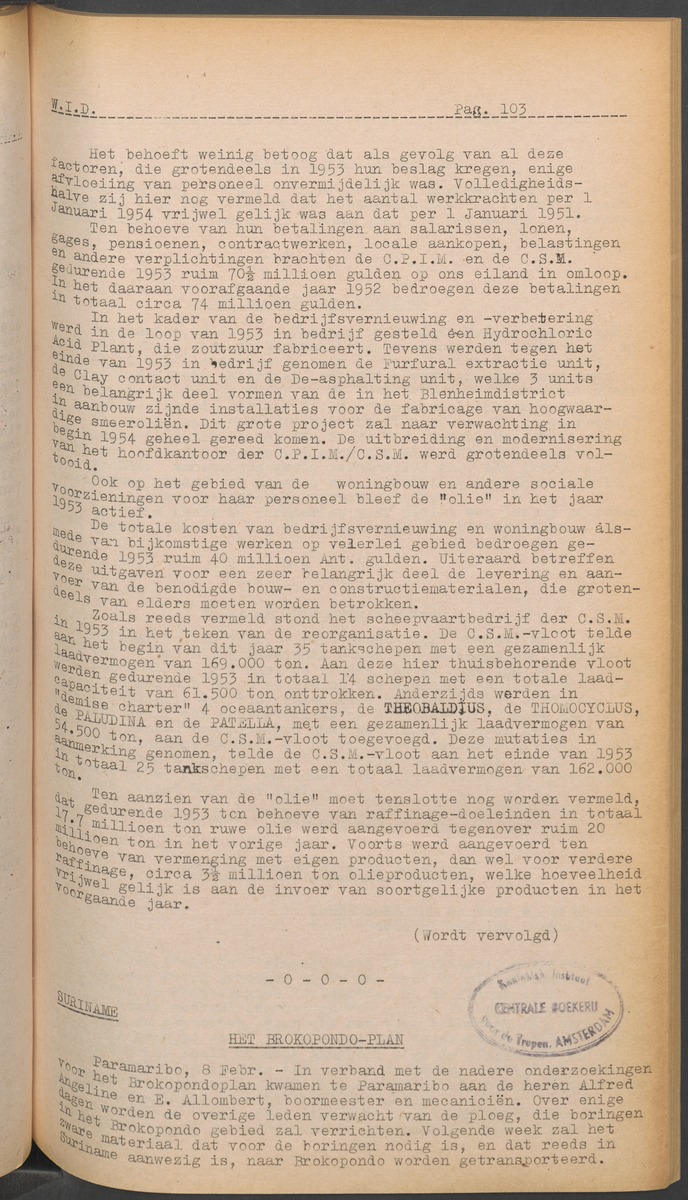 ANP Westindische documentatie dienst - 