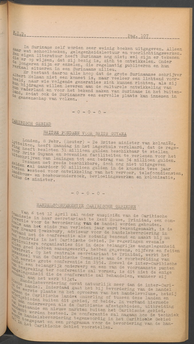 ANP Westindische documentatie dienst - 