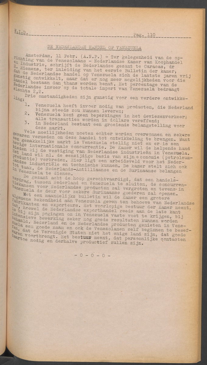ANP Westindische documentatie dienst - 
