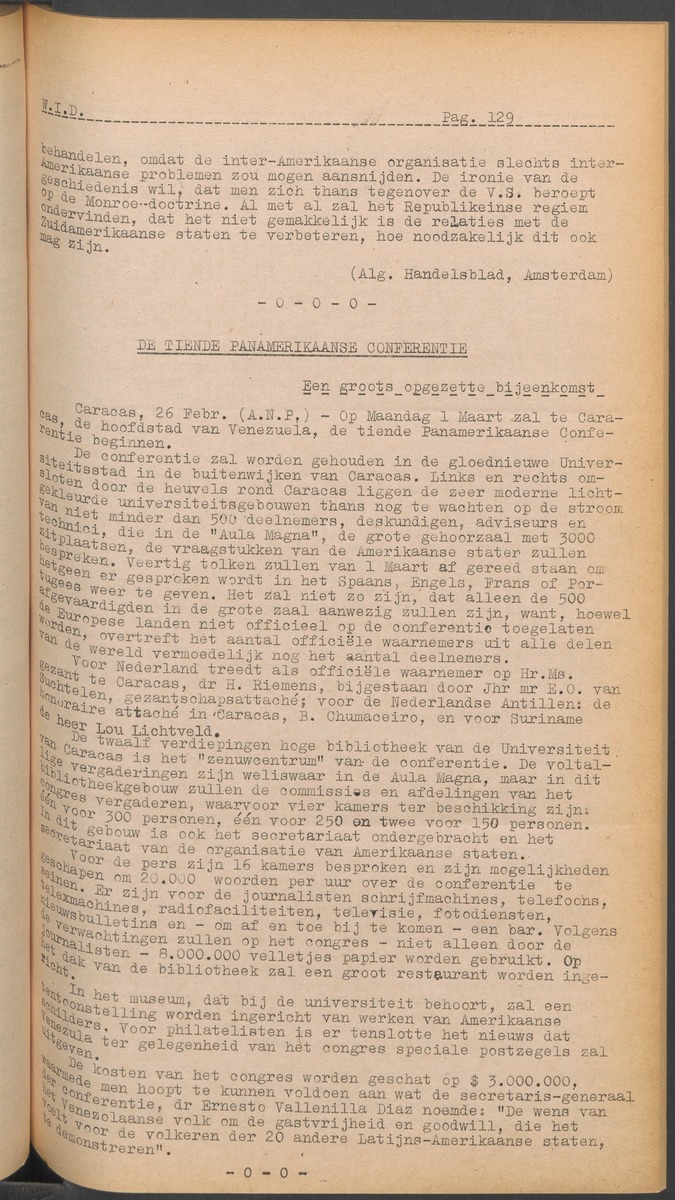 ANP Westindische documentatie dienst - 