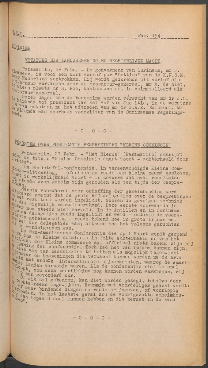 ANP Westindische documentatie dienst - 