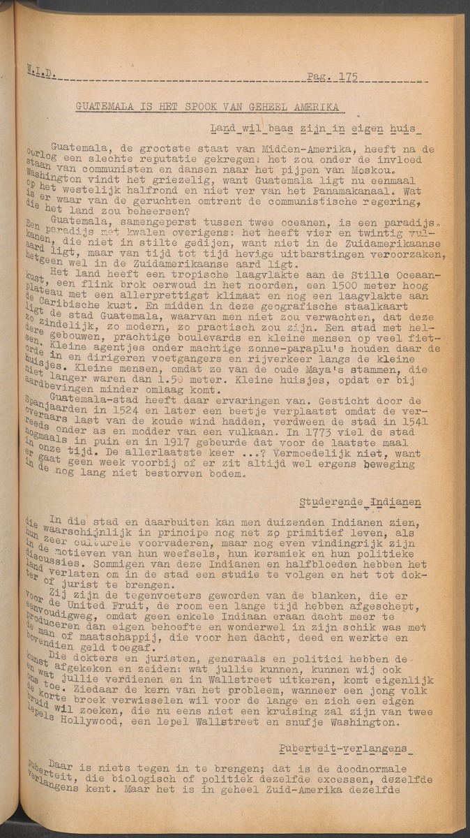ANP Westindische documentatie dienst - 