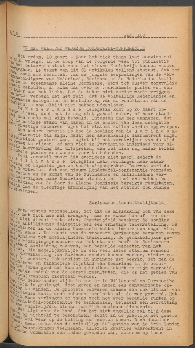 ANP Westindische documentatie dienst - 