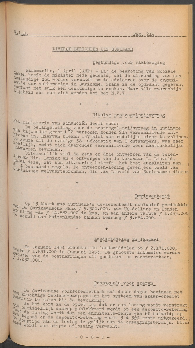 ANP Westindische documentatie dienst - 