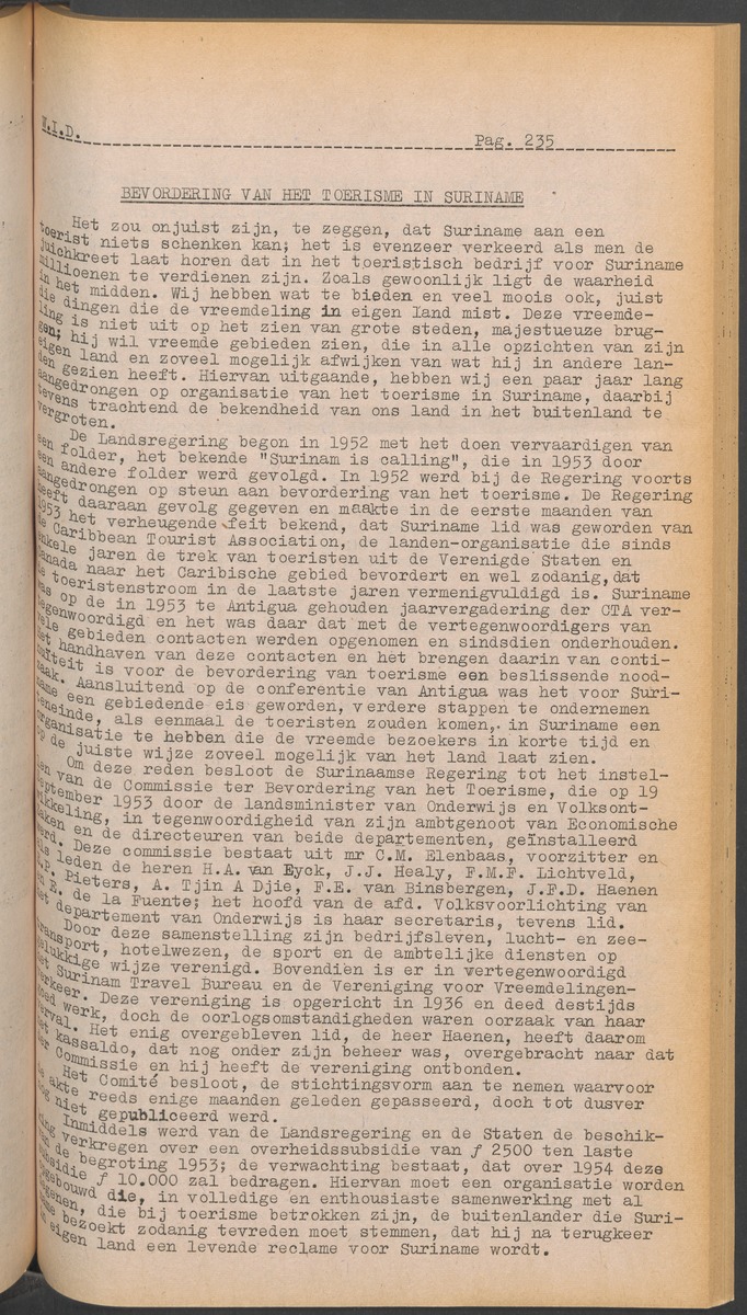 ANP Westindische documentatie dienst - 