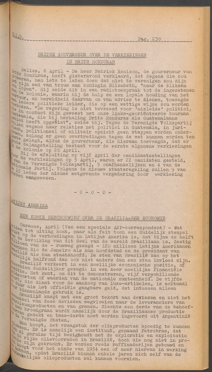 ANP Westindische documentatie dienst - 