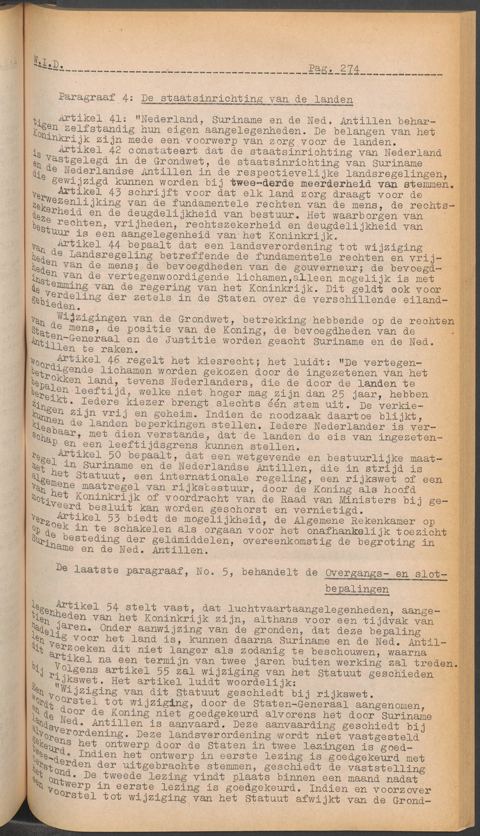 ANP Westindische documentatie dienst - 