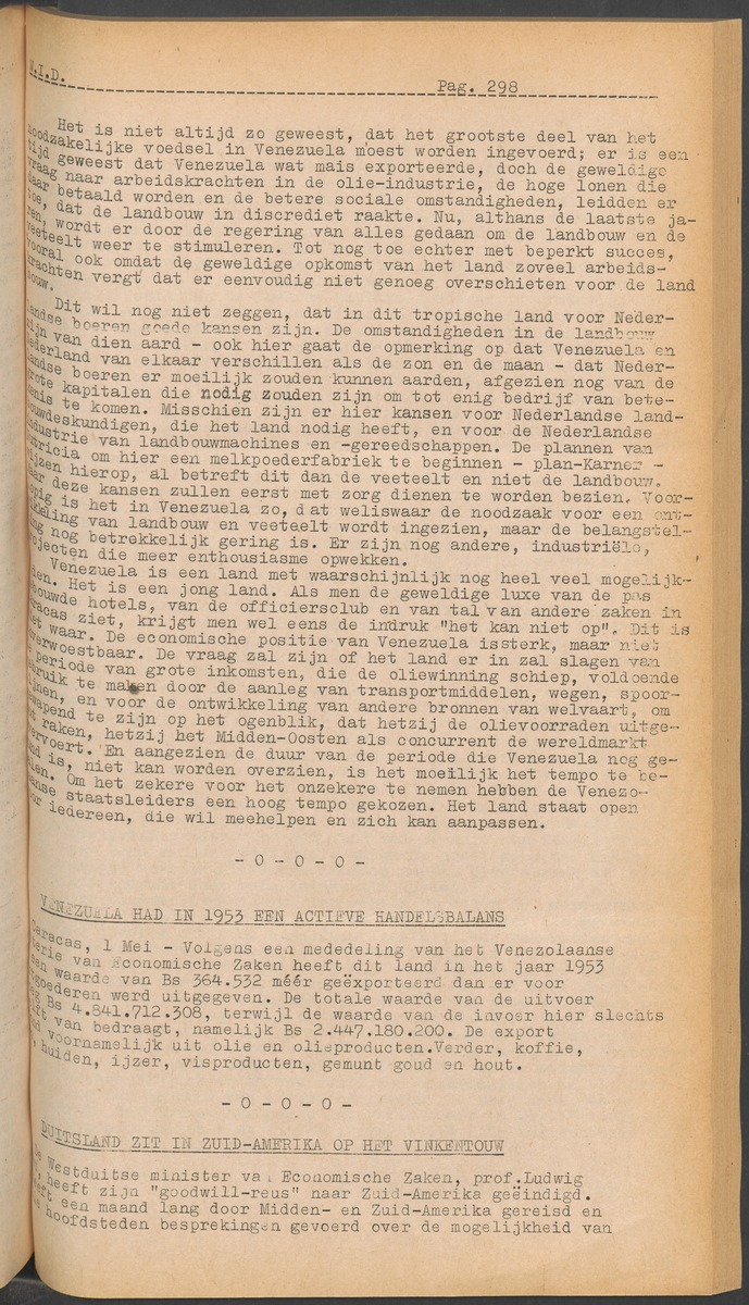 ANP Westindische documentatie dienst - 