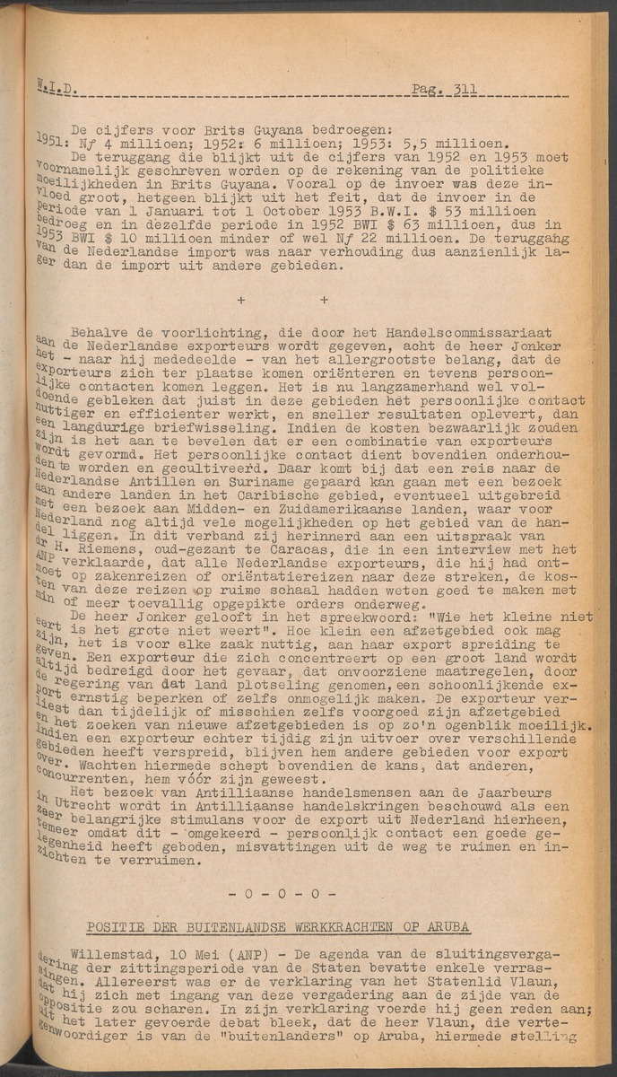 ANP Westindische documentatie dienst - 