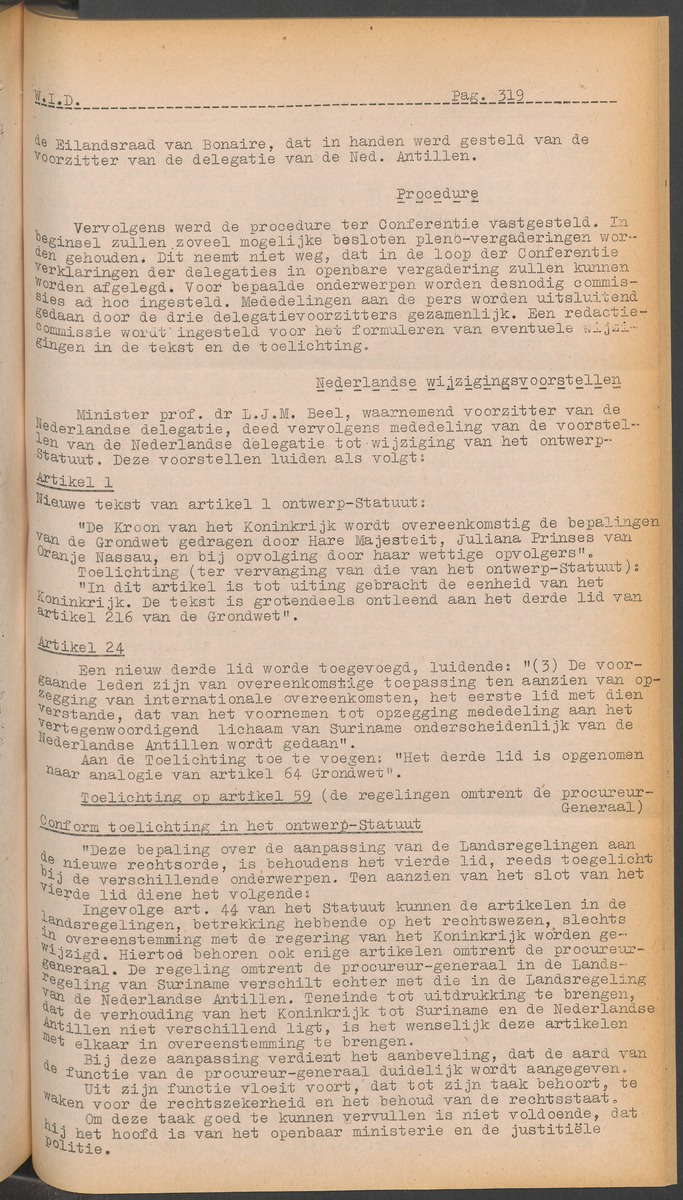 ANP Westindische documentatie dienst - 
