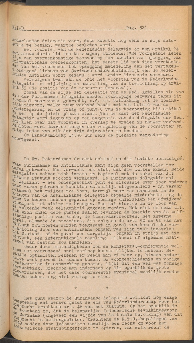 ANP Westindische documentatie dienst - 