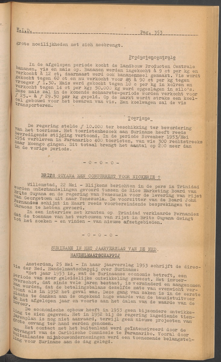 ANP Westindische documentatie dienst - 