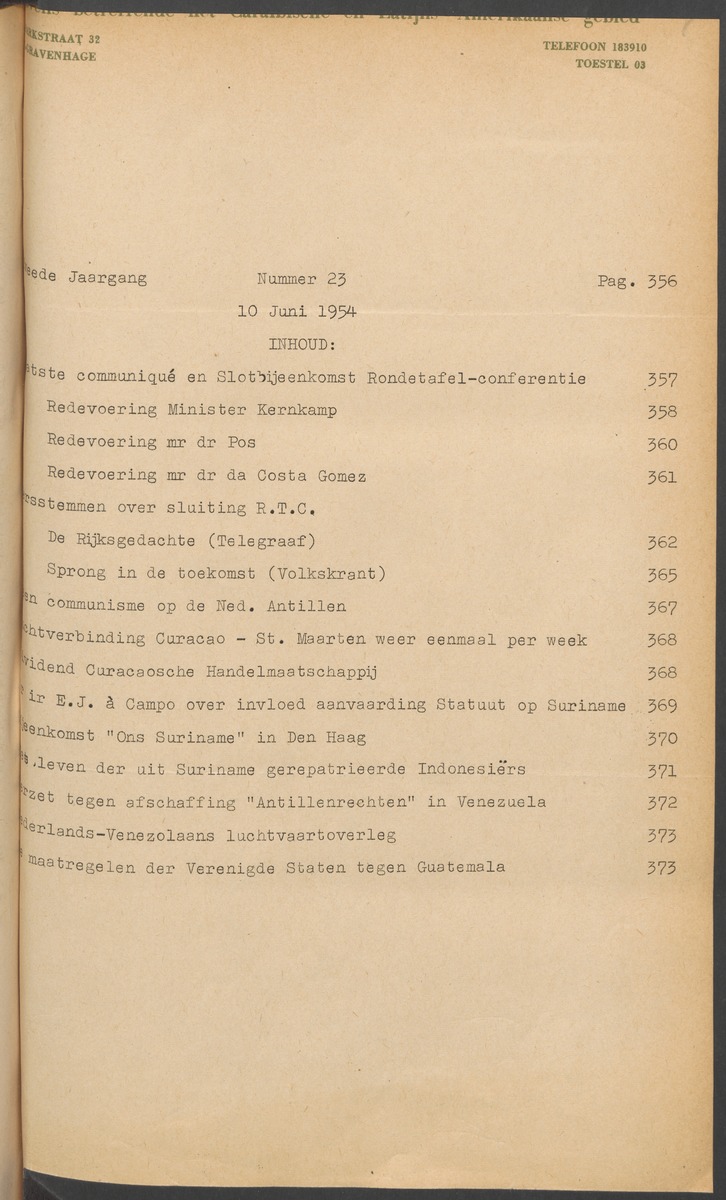 ANP Westindische documentatie dienst - 