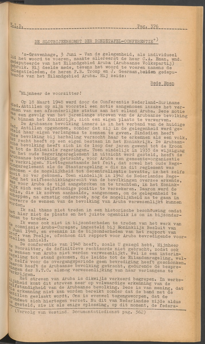 ANP Westindische documentatie dienst - 