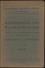 Meteorologische waarnemingen gedaan op de meteorologische stations in de koloniën Suriname en Curaçao in het jaar ...
