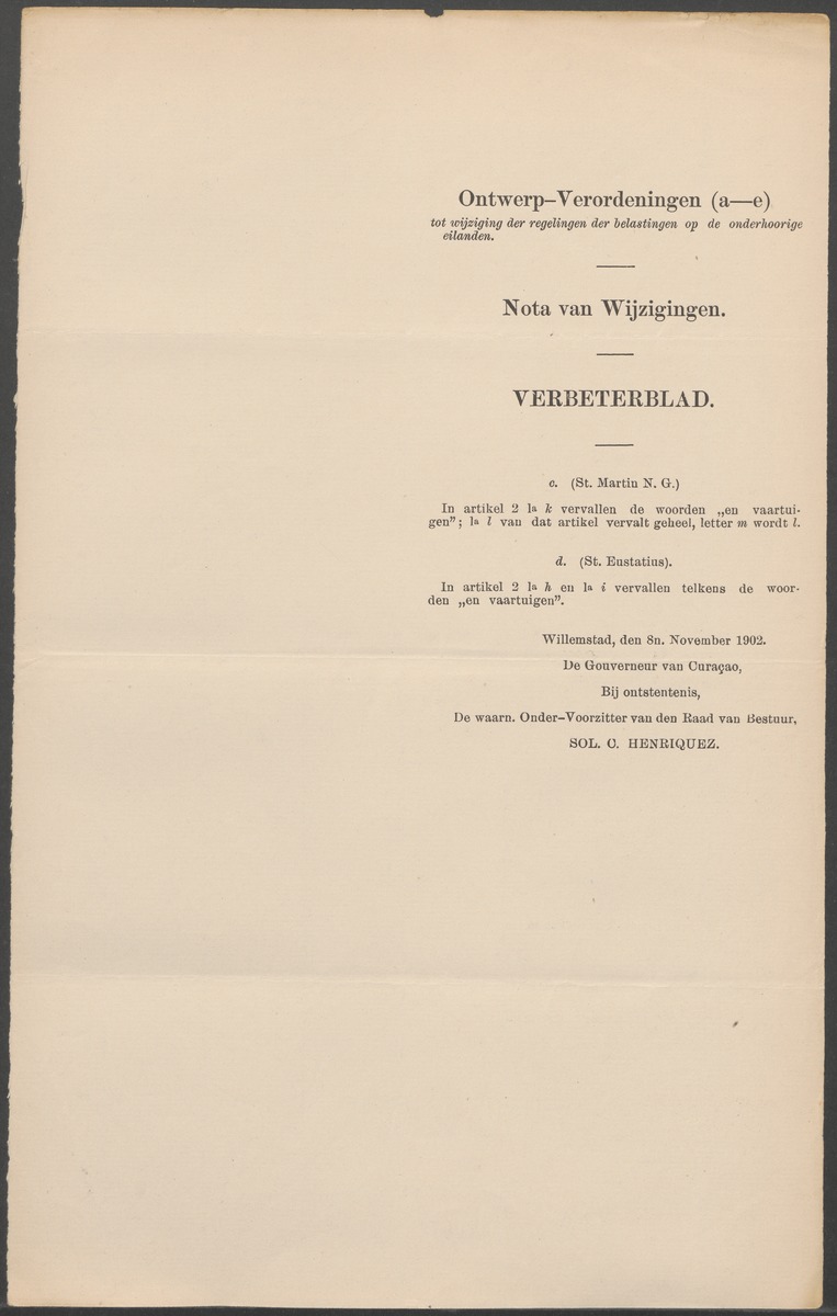 Verslag der zittingen van den Kolonialen Raad van Curaçao - 