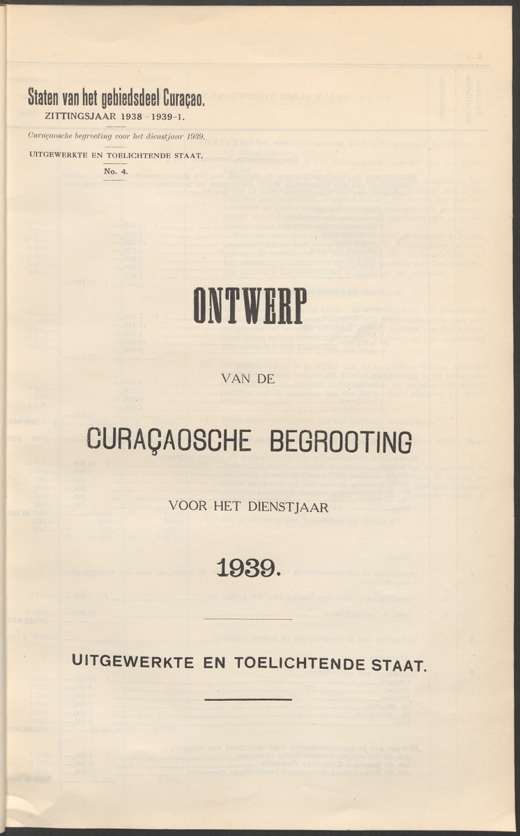 Verslag der zittingen van den Kolonialen Raad van Curaçao - 