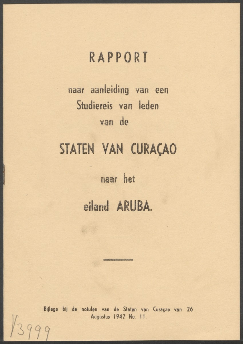 Verslag der zittingen van den Kolonialen Raad van Curaçao - 