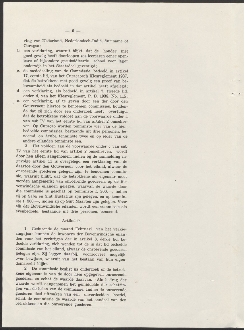 Verslag der zittingen van den Kolonialen Raad van Curaçao - 