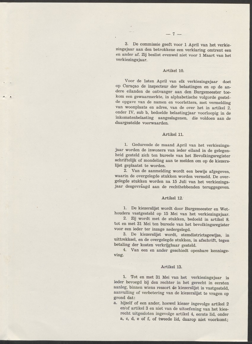 Verslag der zittingen van den Kolonialen Raad van Curaçao - 