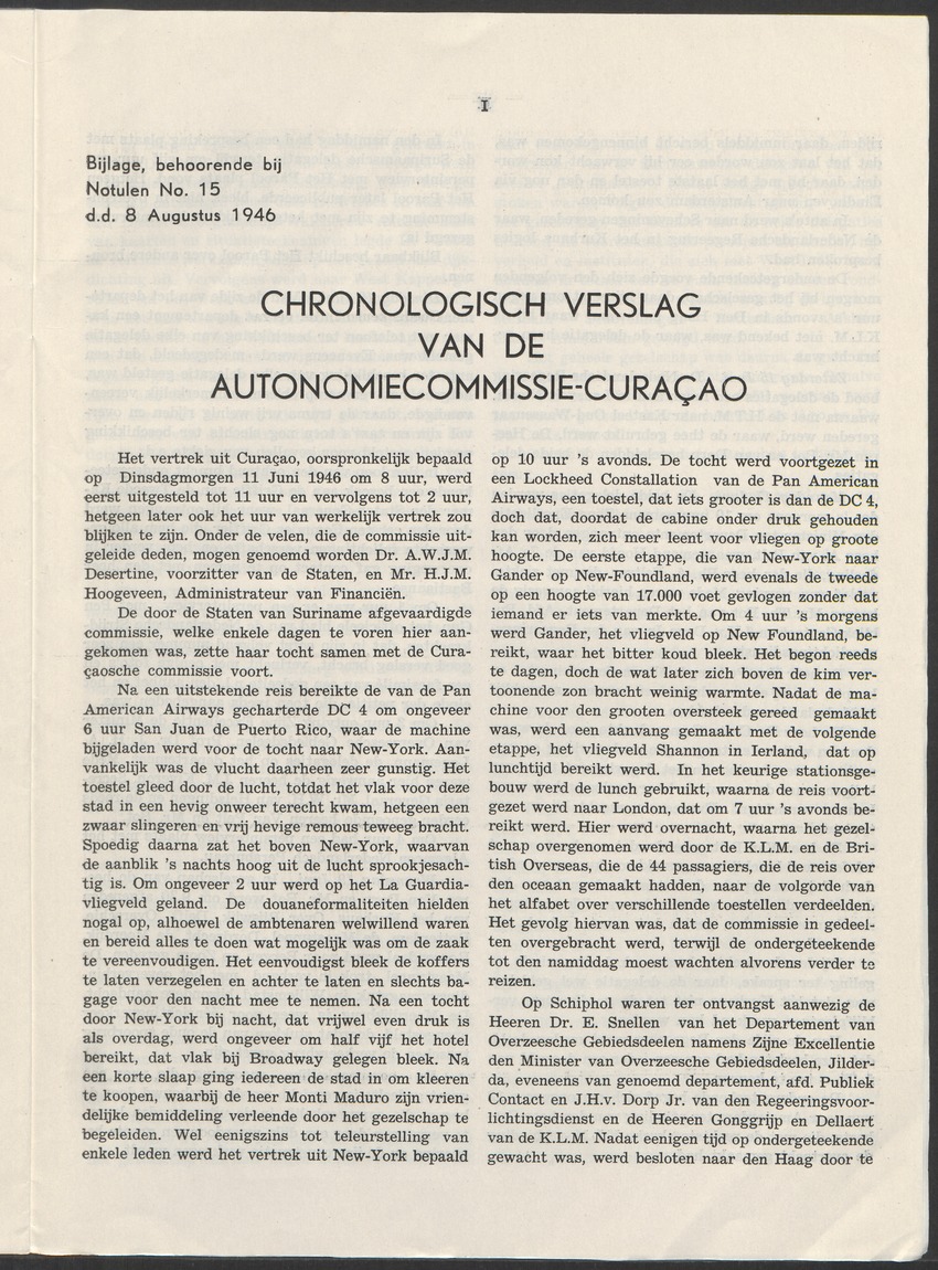 Verslag der zittingen van den Kolonialen Raad van Curaçao - 