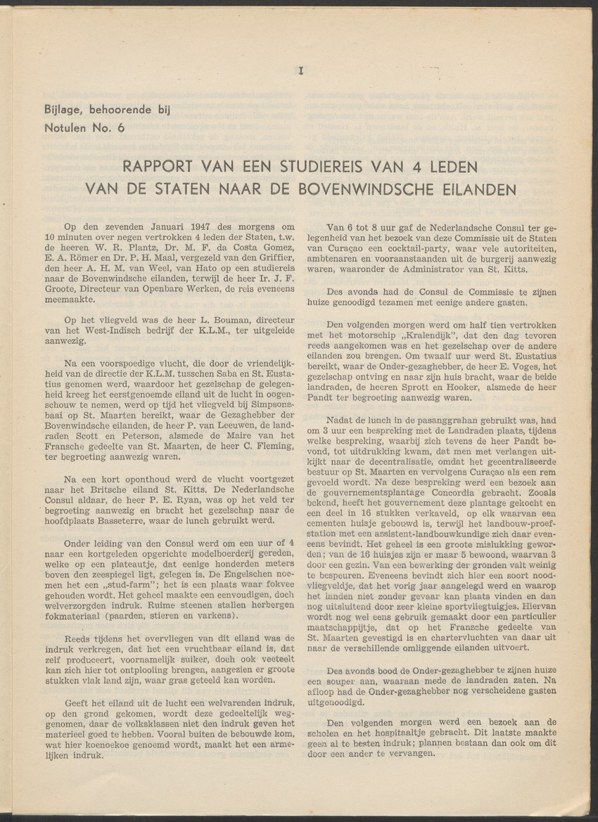 Verslag der zittingen van den Kolonialen Raad van Curaçao - 