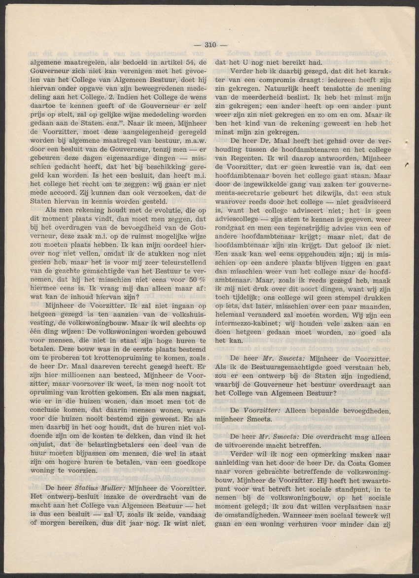 Verslag der zittingen van den Kolonialen Raad van Curaçao - 