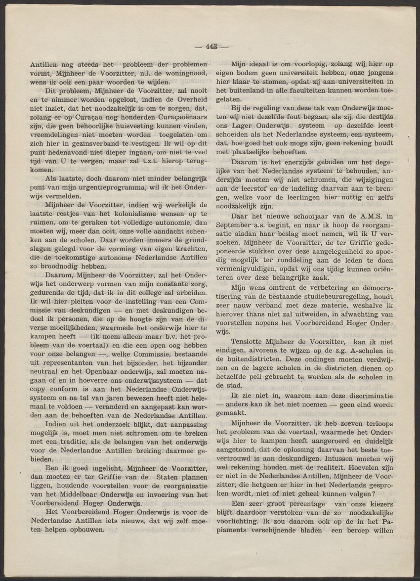 Verslag der zittingen van den Kolonialen Raad van Curaçao - 