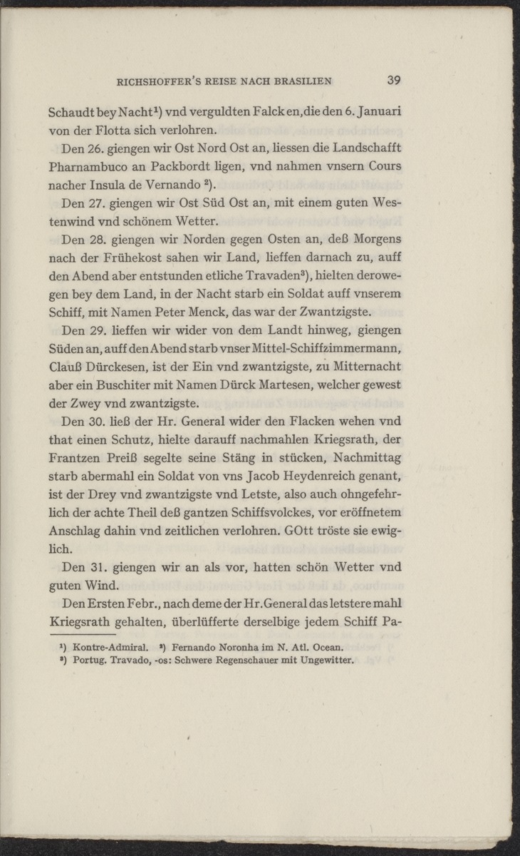 Reisebeschreibungen von deutschen Beamten und Kriegsleuten im Dienst der niederländischen West- und Ost-Indischen Kompagnien, 1602-1797 - 