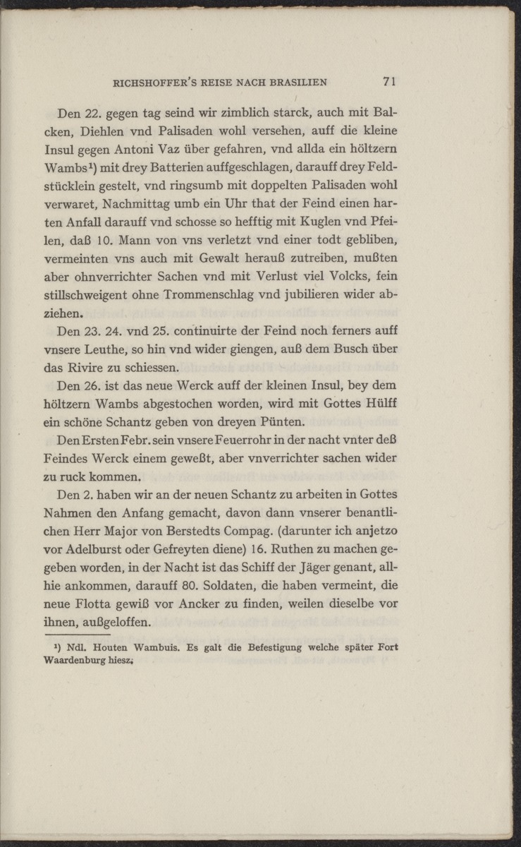 Reisebeschreibungen von deutschen Beamten und Kriegsleuten im Dienst der niederländischen West- und Ost-Indischen Kompagnien, 1602-1797 - 