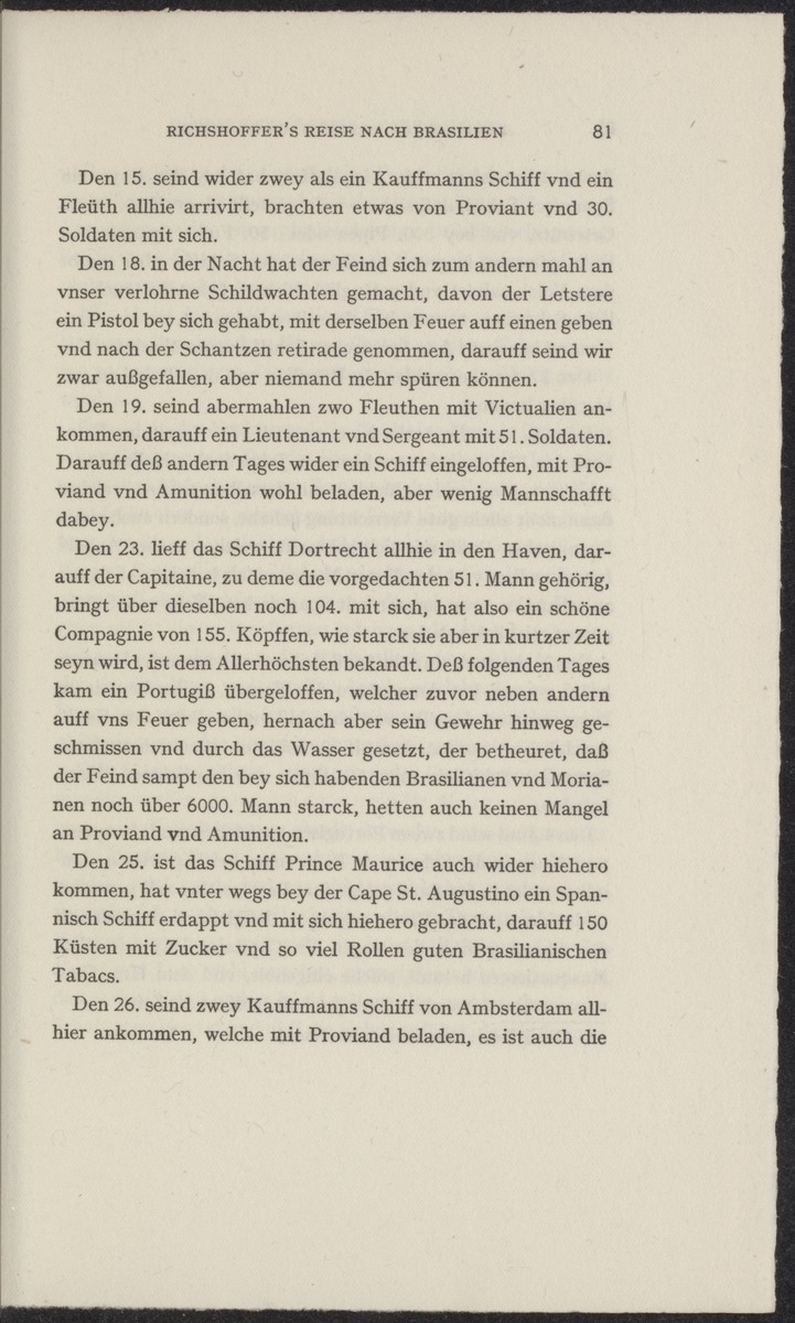 Reisebeschreibungen von deutschen Beamten und Kriegsleuten im Dienst der niederländischen West- und Ost-Indischen Kompagnien, 1602-1797 - 