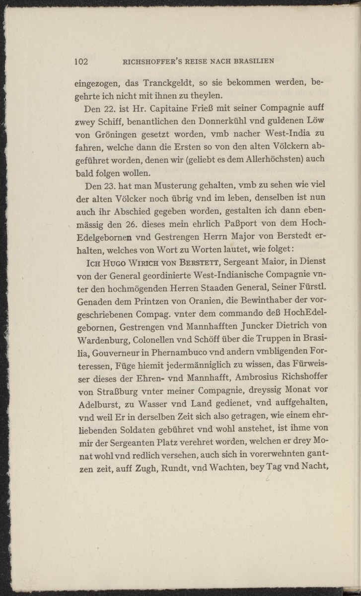 Reisebeschreibungen von deutschen Beamten und Kriegsleuten im Dienst der niederländischen West- und Ost-Indischen Kompagnien, 1602-1797 - 