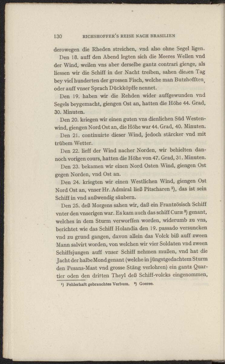 Reisebeschreibungen von deutschen Beamten und Kriegsleuten im Dienst der niederländischen West- und Ost-Indischen Kompagnien, 1602-1797 - 