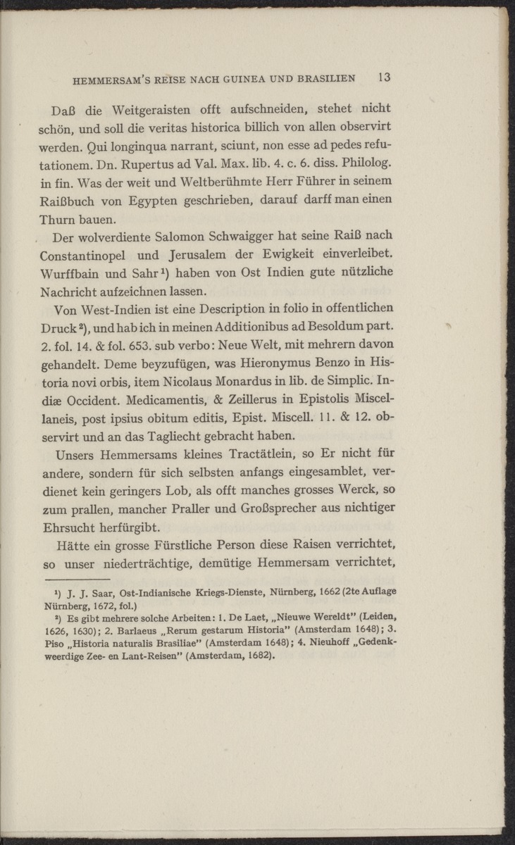Reisebeschreibungen von deutschen Beamten und Kriegsleuten im Dienst der niederländischen West- und Ost-Indischen Kompagnien, 1602-1797 - 