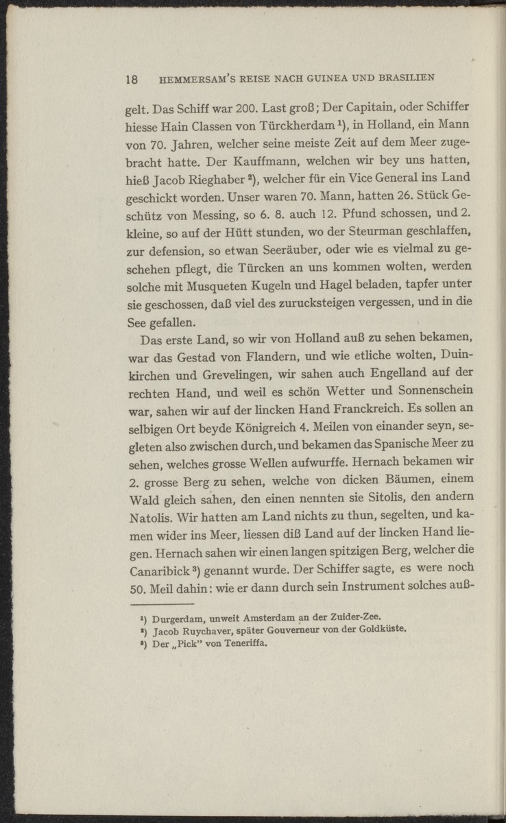 Reisebeschreibungen von deutschen Beamten und Kriegsleuten im Dienst der niederländischen West- und Ost-Indischen Kompagnien, 1602-1797 - 